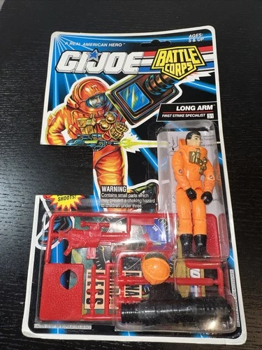 Hasbro-Real American Hero-G.I.Joe Battle Corps-Long Arm Pop Cut Out