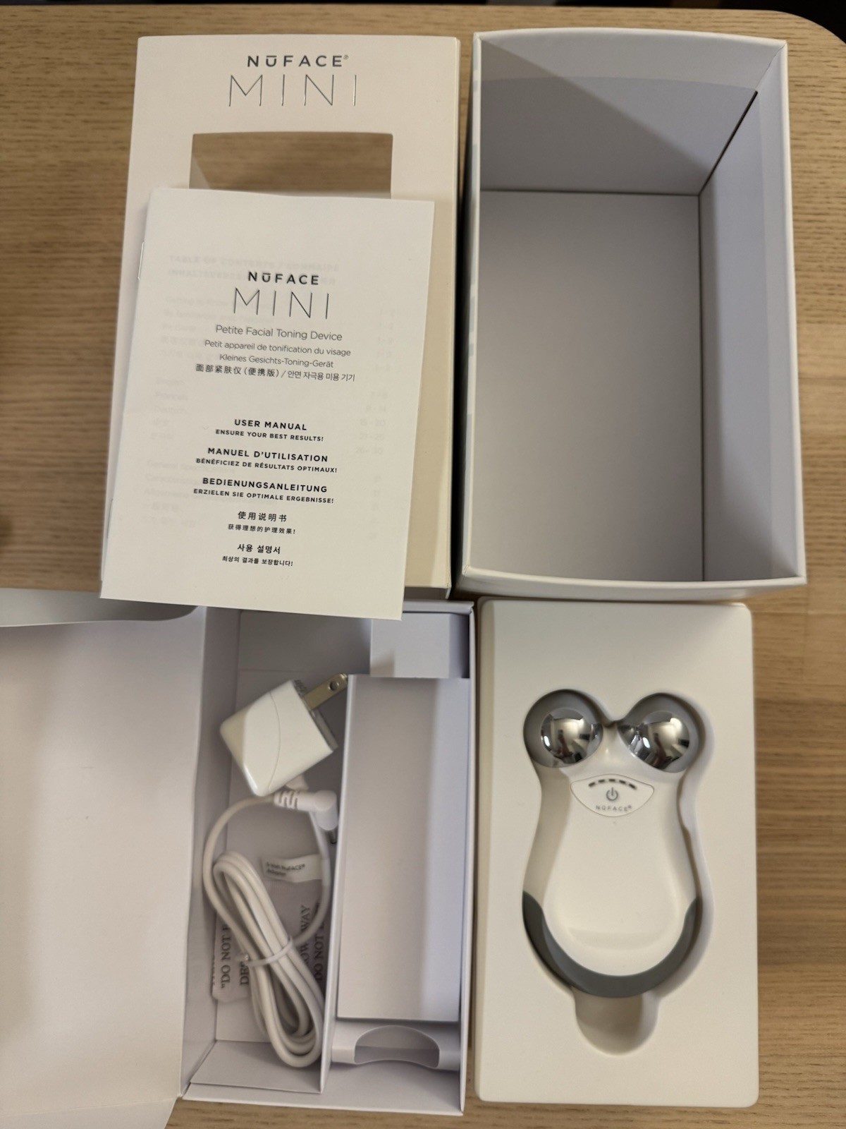 NuFACE Mini Facial Toning Device Kit