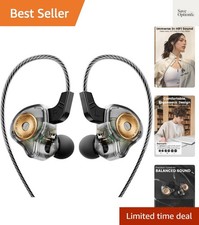 QKZ AK6 Ultra Wired Earbuds: Immersive Audio with Ergonomic Design & Microphone