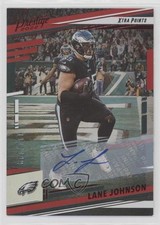 2022 Prestige Xtra Points Premium Red Signatures 111/149 Lane Johnson Auto 1fl4