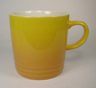 MINT Le Creuset Coffee Tea Mug 12 oz/350 ml Nectar Yellow NWOT RARE
