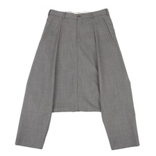 COMME des GARCONS NOIR Wool Dropped Crotch Pants Size S K-150085 