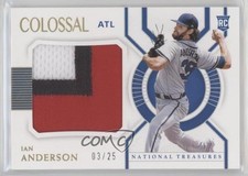 2021 National Treasures Colossal Materials Holo Gold 3/25 Ian Anderson n0c