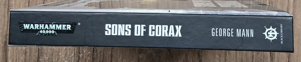 Sons of Corax • George Mann Warhammer 40K HC OOP HB HARDCOVER Dark Millennium Foto 3 de 4