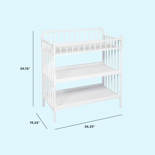  Cambiador Jenny Lind con almohadilla en blanco Foto 4 de 4