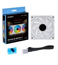 Lian Li SL-Infinity 120mm Case Fan - White (3-Pack)