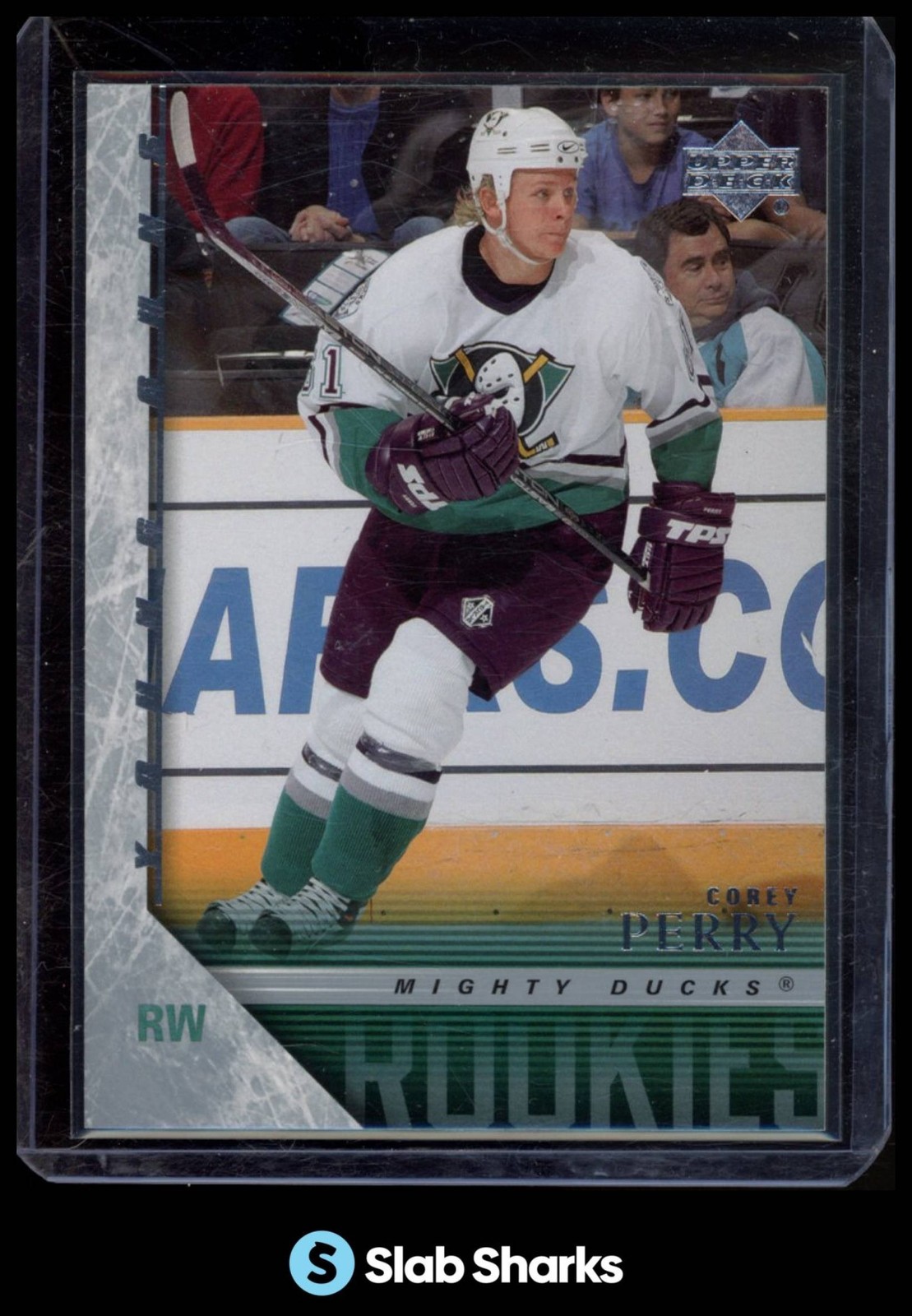 2005 UPPER DECK #204 COREY PERRY YOUNG GUNS RC ROOKIE