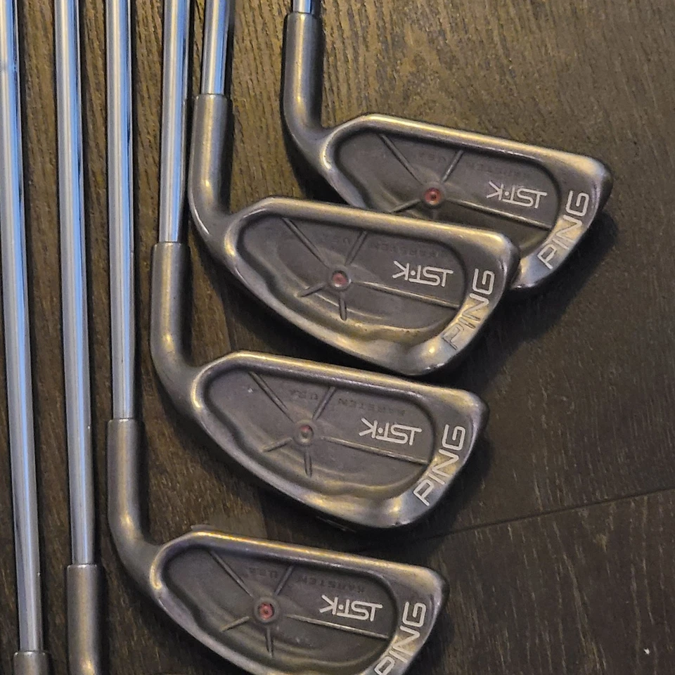 PING Irons Mens Set 3-9 Wedge isi.k Red Dot Steel Shafts Right Hand Karsten - Image 2 of 4
