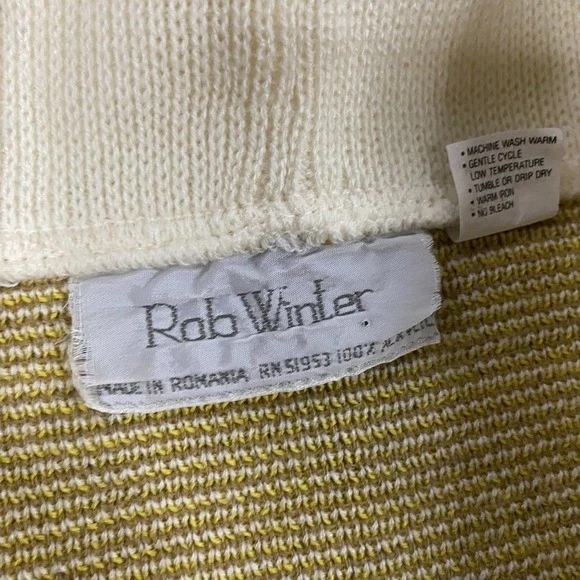 VTG Cardigan Sweater Mens L Aztec Navajo Southwest Style Native Knit Western - Image 3 of 4