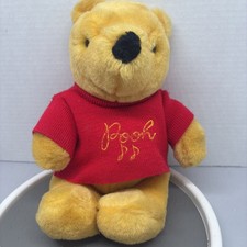Vintage Sears GUND Walt Disney Company Winnie The Pooh Red Sweater Plush