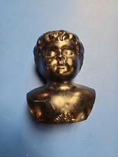 Antique German Minerva Tin Doll Head - Great Restoration Project 