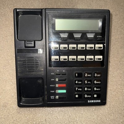 Samsung Keyset Display DCS-LCD 12  Prostar Office Phone Black No Handset