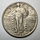 1929-S  STANDING LIBERTY QUARTER  AU+   #2071