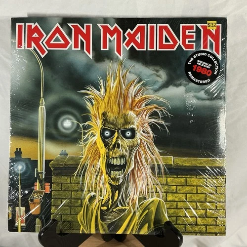Iron Maiden Self-Titled Vinyl LP 2014 Reissue, Sealed