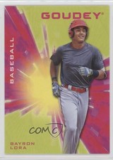 2021 Upper Deck Goodwin Champions Goudey Neon Variations Bayron Lora #G2 1mx6