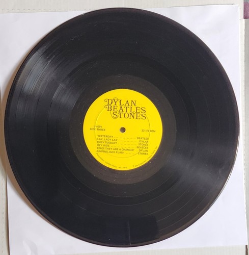 RARE VG++ Dylan-Beatles-Stones LP Compilation 1974 U 4089 - Picture 5 of 6