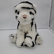 Animal Alley White Tiger Cub Plush Realistic Stuffed Animal 10  Soft Toy