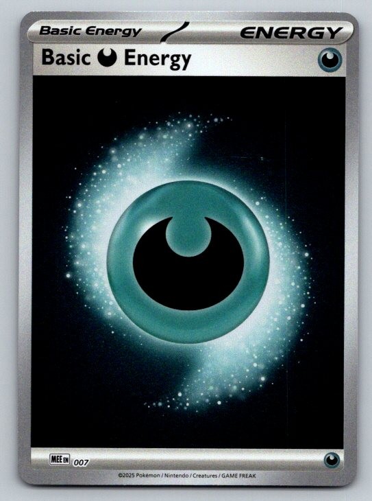 Basic Darkness Energy MEE: Mega Evolution Energies 7 NM Reverse Holo