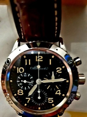 BREGUET Type XX 3800 1st. Edition. Zustand sehr gut, 200m WD s. Bodengravur