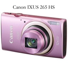 90 New Canon IXUS 265 HS Digital Camera Fully Tested W/SD Card Charger Battery