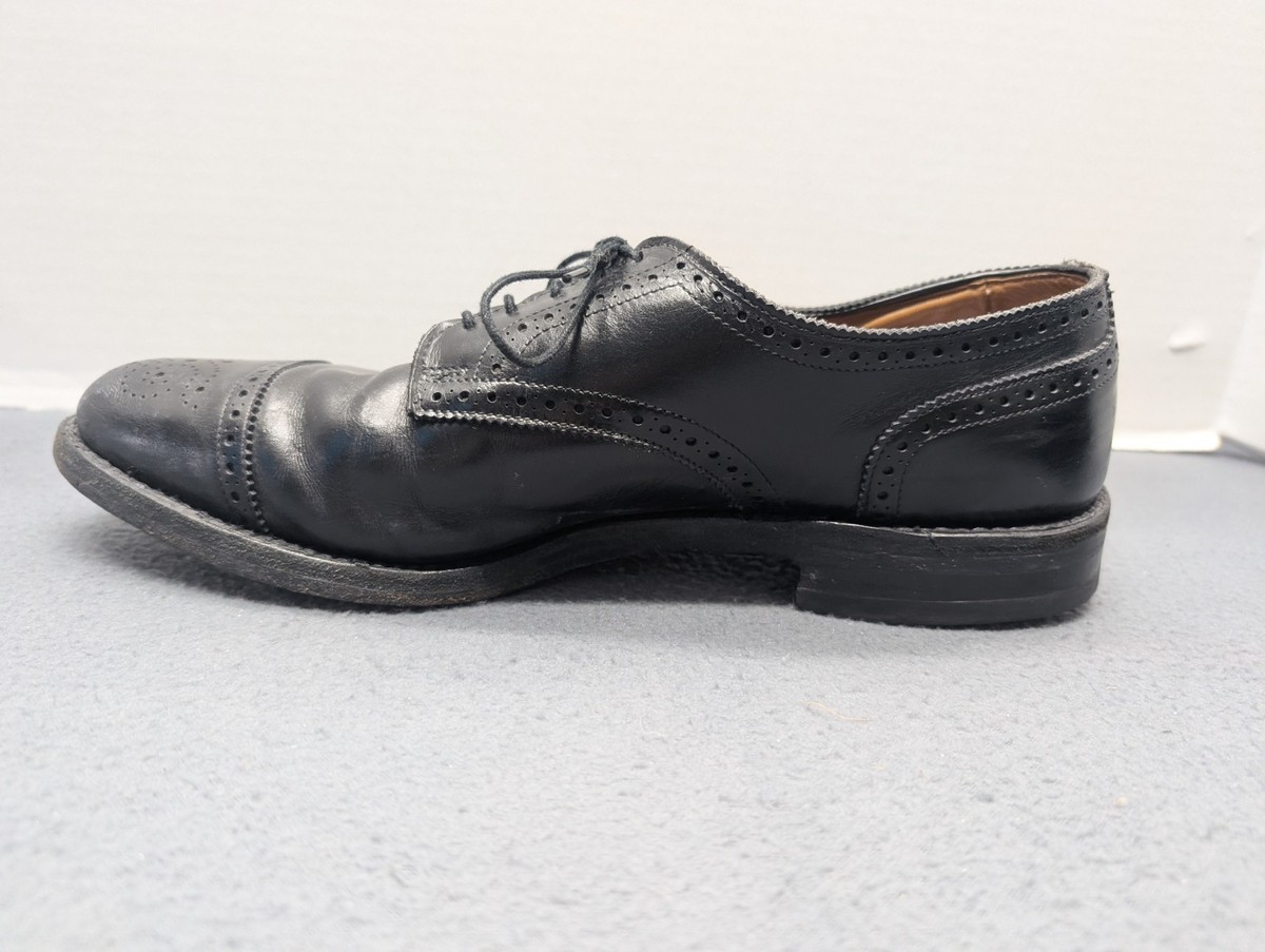 Allen Edmonds Lexington Oxfords Dress Shoes Black Leather 