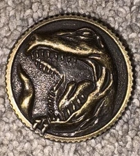 Mighty Morphin Power Rangers Bandai Legacy Power Coin - Tyrannosaurus