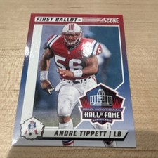 Panini 2024 Score Andre Tippett First Ballot #8 Football Card