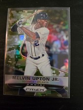 2015 Panini Prizm Camo Prizm /199 BJ Upton Melvin Upton Jr #30 Atlanta Braves