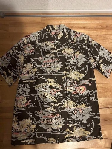 Camicia VISVIM Aloha DUKE SHIRT SUNSHINE marrone taglia 3 - Foto 2 di 5