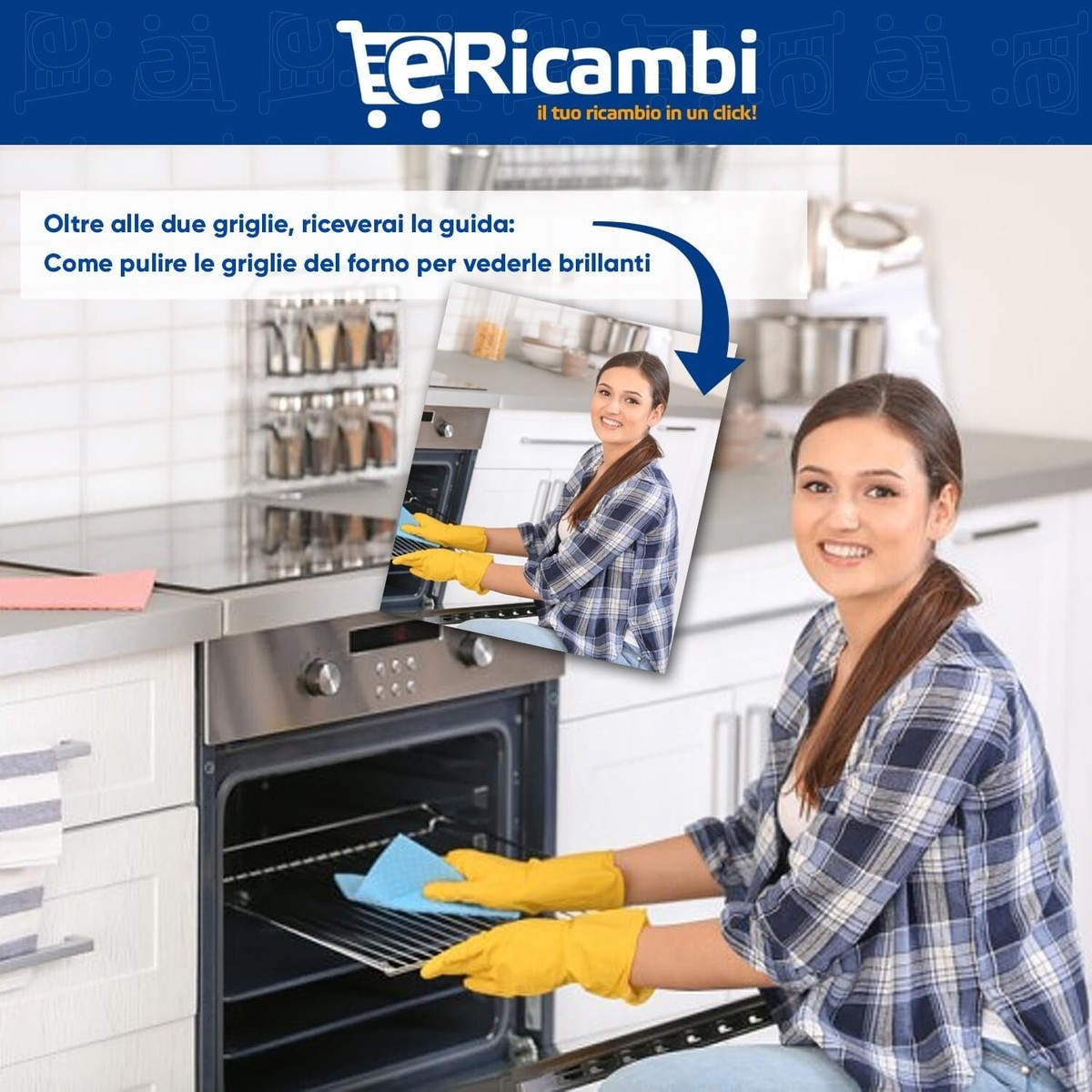 Griglia Per Forno Ariston 44.7x36.5 Cm In Acciaio Inossidabile - Resistente E Lavabile - Foto 4