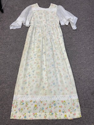 long sleeve floral maxi dress white Bella and Bloom Boutique main image 1
