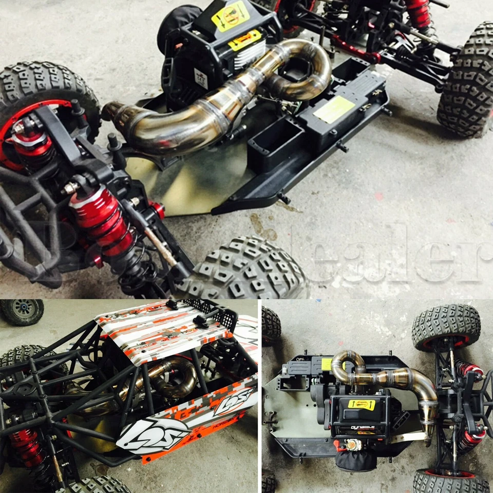 For 1/5 RC Losi Desert Buggy XL DBXL RCMK XCR Model Car Steel Exhaust Pipe Tube - Image 2 of 4
