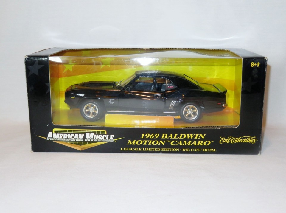 Camaro Ertl American Muscle 1969 Baldwin Motion échelle 1:18 L