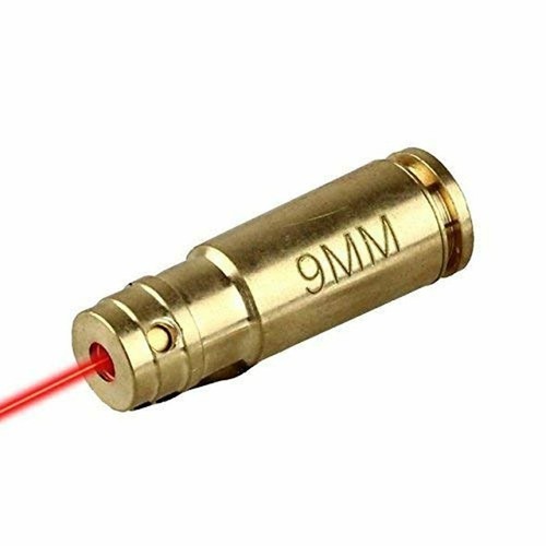 9mm Red Dot Laser Bore Sighter Boresight Hunting Tool 9 mm Cartridge Bore Sight - Picture 7 of 8