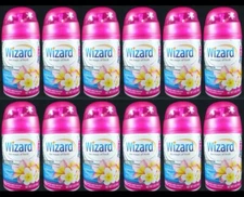 12 Wizard Automatic Spray Refill Hawaiian Retreat 5 oz