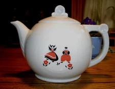 Hall Enterprise Aluminum Drip-o-lator Holland Couple Dutch Windmill Coffee Pot