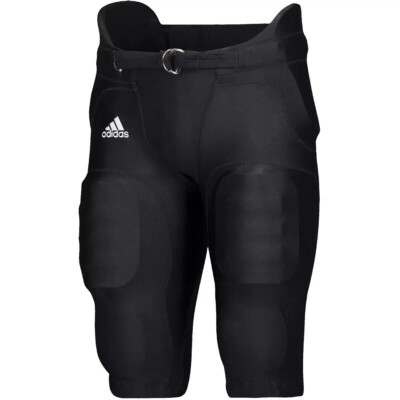 New Mens Black Adidas Integrated Pad Pants Medium Performance Climate 690PA