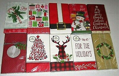 CHRISTMAS GUEST Napkin Assortment 20 ct/2 ply  15 2/3" x 11 2/3" {Your Choice}