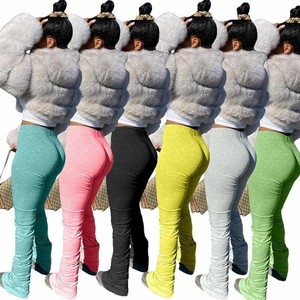 ruched pants
