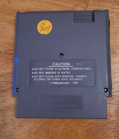 Heavy Shreddin' Nintendo Snowboarding Video Game (NES 1990) CLEANED, TESTED N307