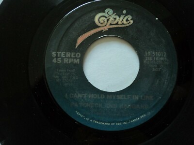 PAYCHECK & HAGGARD - I Cant Hold Myself in Line - RARE US pressing 
