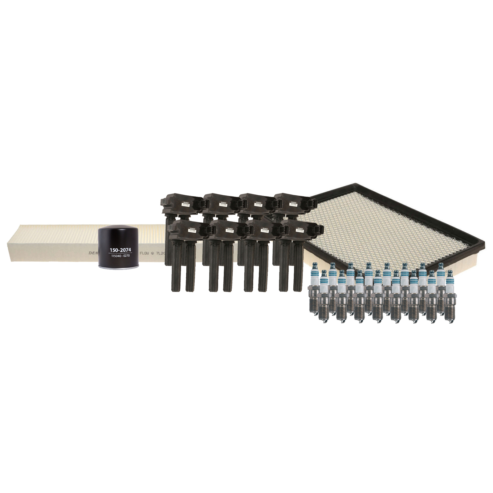 Denso Ignition Tune Up 16 IridiumPower Spark Plugs Kit For Grand Cherokee 6.1 V8