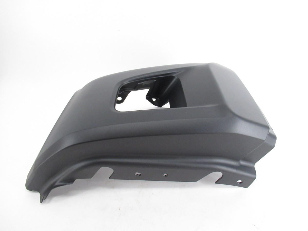 Genuine OEM Toyota 52113-0C080 Driver LH Front Bumper Cap Black
