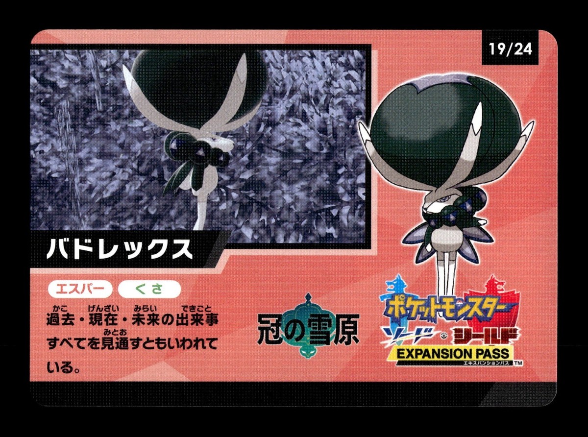 Pokemon Shiny Star V Gigantamax Calyrex 19/24 Japanese Promo Card