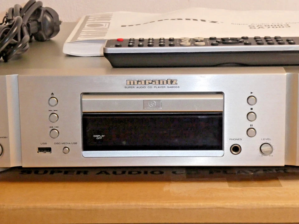 Marantz SA8003 High-End SACD-Player Schwarz, OVP&NEU, 2 Jahre Garantie - Bild 3 von 4