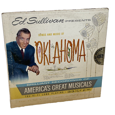 Ed Sullivan Presents Song & Music Of Oklahoma (Vinyl, 1959) Ed Sullivan ES 6 VG+