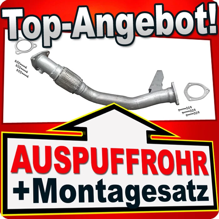Hosenrohr Audi A6 2.7 TDI auch Avant auch Quattro Automatik Auspuff Flexrohr - Bild 4 von 4