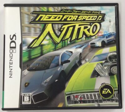 Nintendo DS Need for Speed: Nitro Japan Version w/ Box and Manual