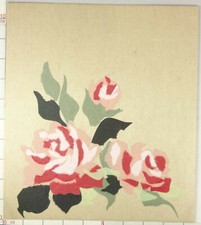 IS508 SHIKISHI Pianta Fiori Arte Quadro Collage con Carta Tradizionale Giapponese