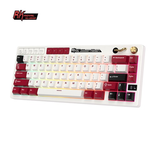 RK Royal Kludge M65 Wireless RGB Mechanical Keyboard Tri-Mode 2.4G/USB-C/BT - Picture 21 of 36